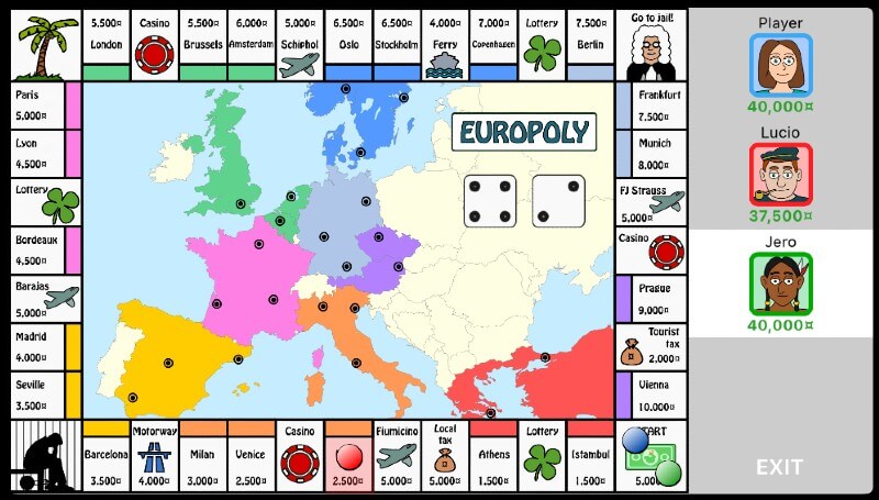 Europoly app