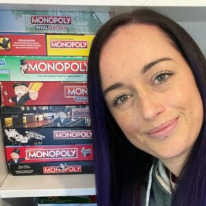 Me with my Monopoly collection