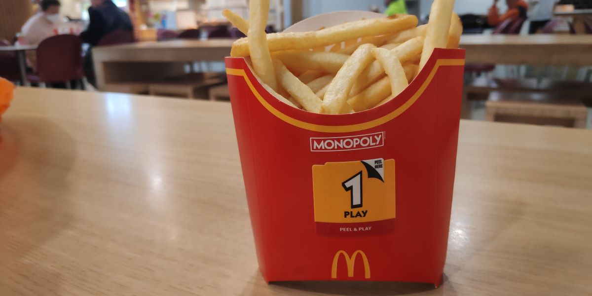 Maccas Monopoly Fries