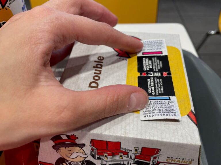 McDonalds Monopoly Canada Rare Pieces (2024) Monopoly Land