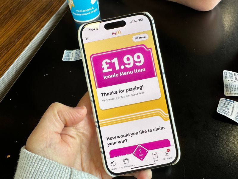 McDonalds discount vouchers