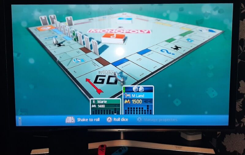 Monopoly Switch on TV