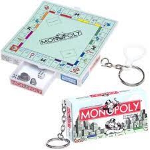 Monopoly keychain