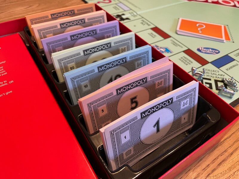 Monopoly set up