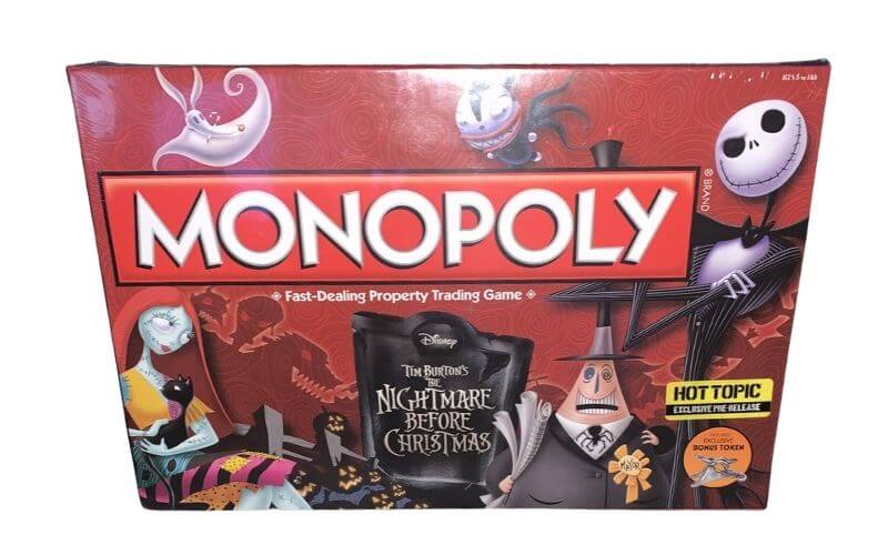 2. Monopoly: The Nightmare Before Christmas (Red)