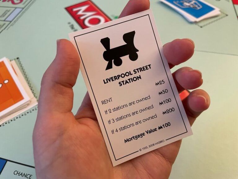 Monopoly Stations (UK) Names, Rules & Best Strategy