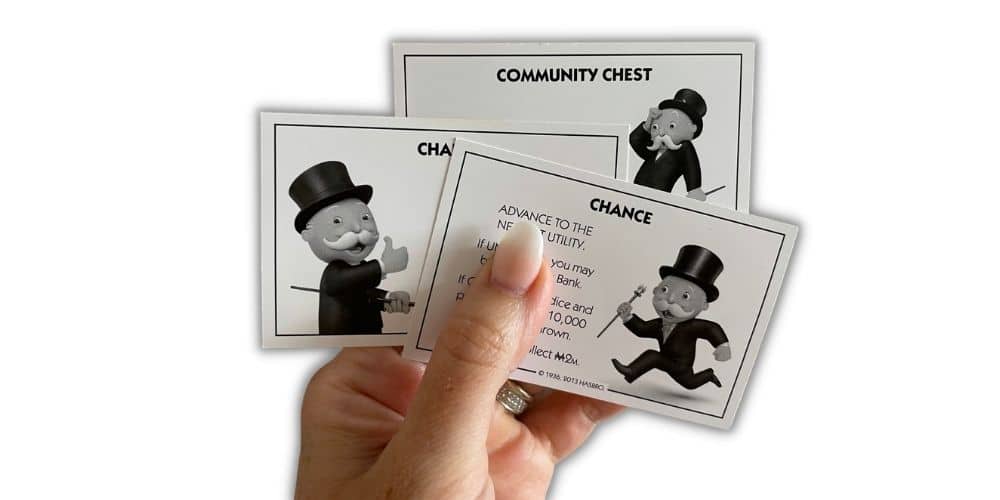 Mr. Monopoly cards