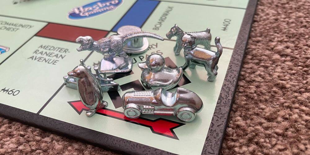 Current Monopoly pieces