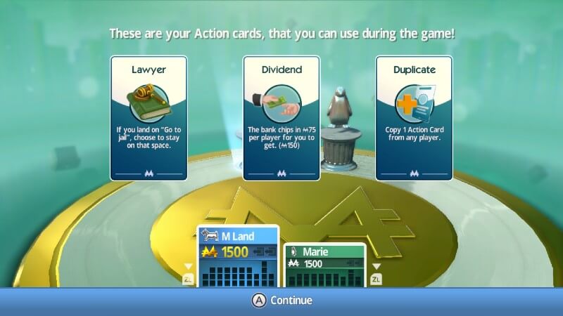 Monopoly Switch Action Cards