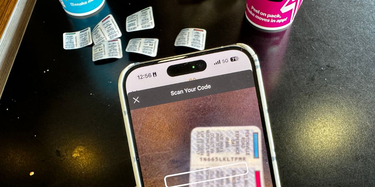 McDonalds Monopoly app
