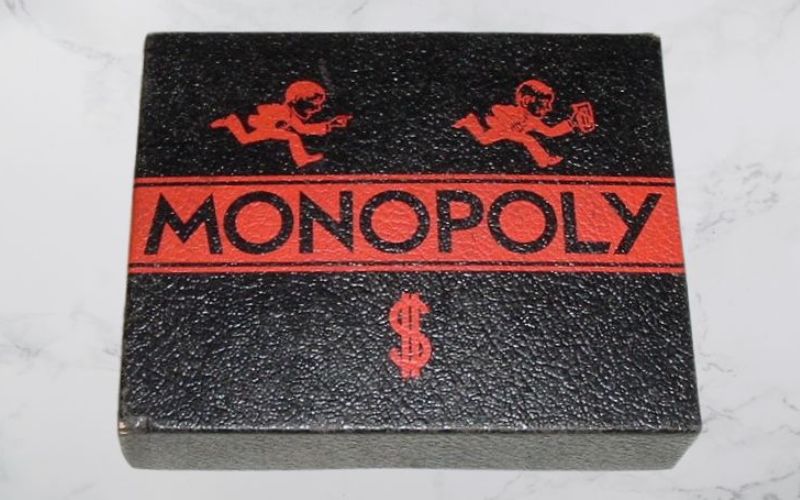 monopoly board game white box edition