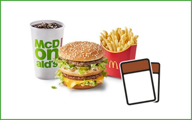 mcdonalds burger meal