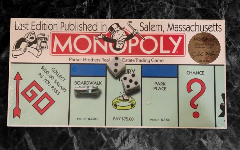 monopoly 1991 last edition