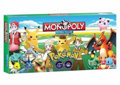 Monopoly Pokémon : Edition de Kanto Winning Moves en multicolore