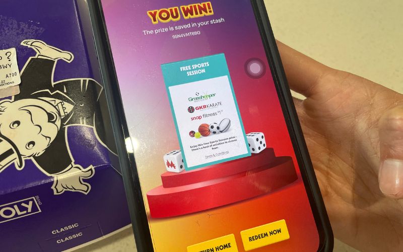 Maccas Monopoly instant win